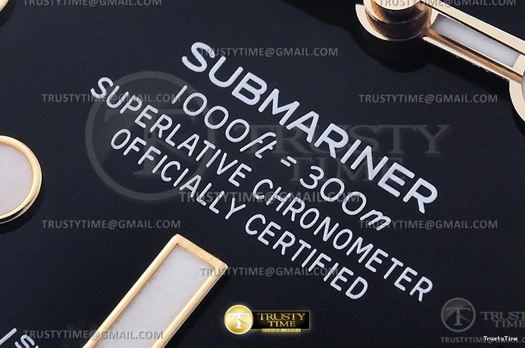 1229 RelaxedFit Submariner 116613LN 904L YG SS Blk VSF VS 1092